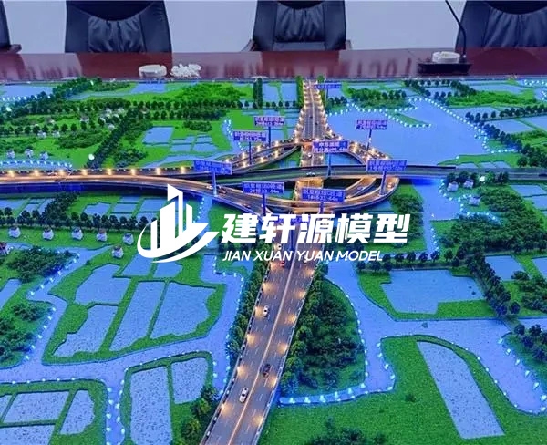 明光高速公路沙盘定制